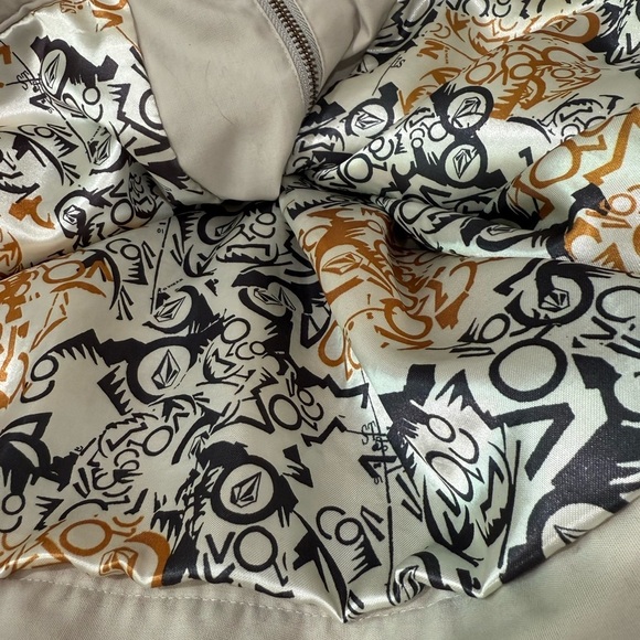 Volcomn Stone BoardWear Swindle Jacket Size M Abstract Pattern Lining Vintage - Picture 4 of 6